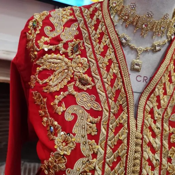 Neuer marokkanischer Kaftan – zweiteilige Takchita — photo 11