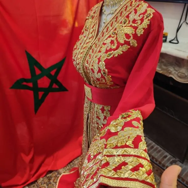 Neuer marokkanischer Kaftan – zweiteilige Takchita — photo 6