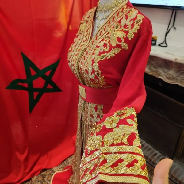 Neuer marokkanischer Kaftan – zweiteilige Takchita — photo 2