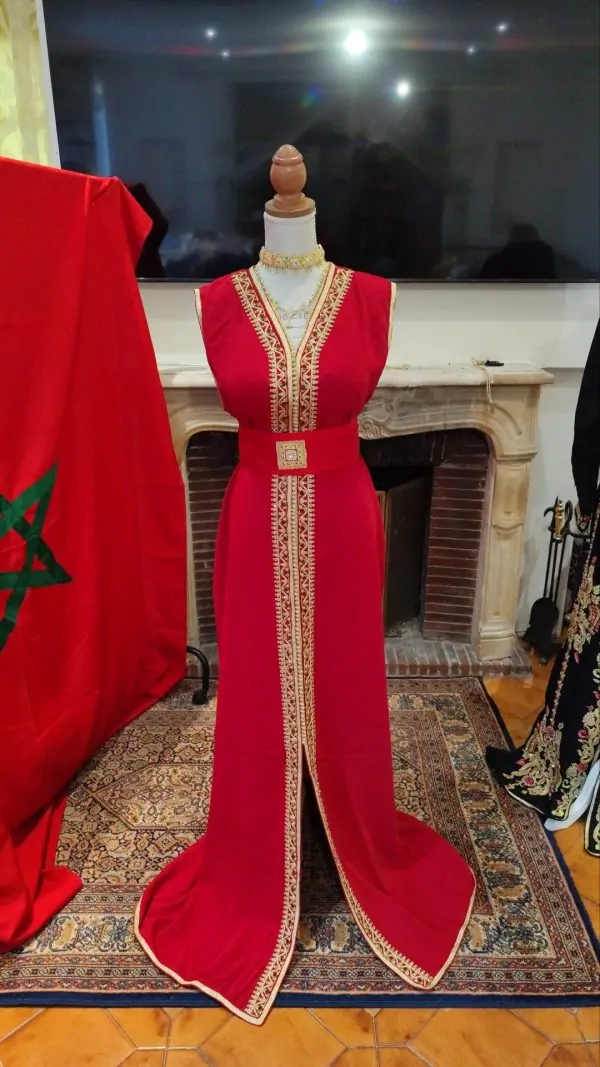 قفطان مغربي جديد - تقشيطة قطعتين — photo 5