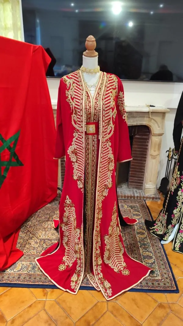 قفطان مغربي جديد - تقشيطة قطعتين — photo 4