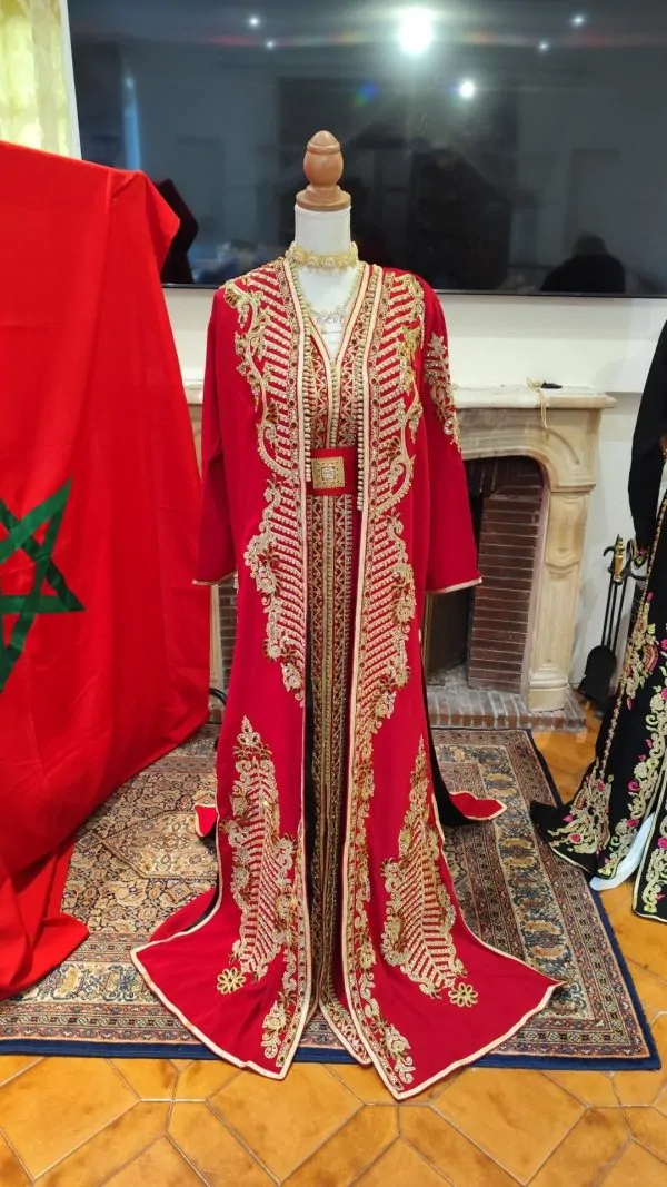 قفطان مغربي جديد - تقشيطة قطعتين — photo 8