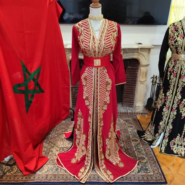 قفطان مغربي جديد - تقشيطة قطعتين — photo 13