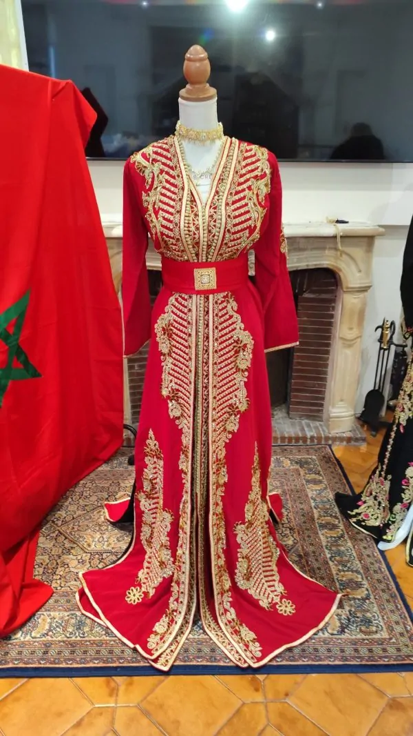 قفطان مغربي جديد - تقشيطة قطعتين — photo 7
