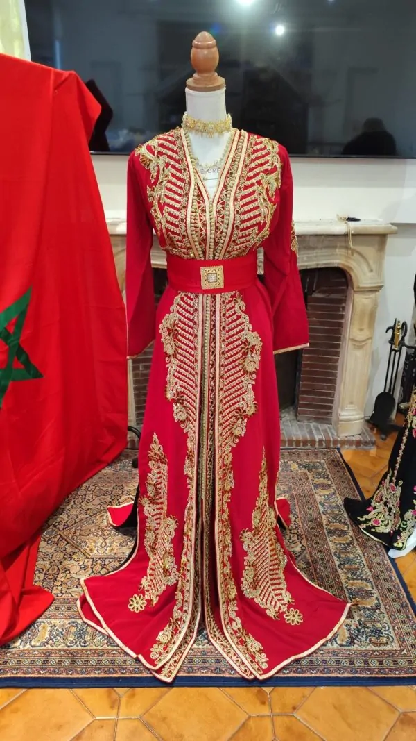 قفطان مغربي جديد - تقشيطة قطعتين — photo 10