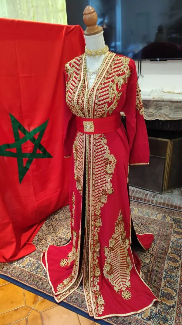 قفطان مغربي جديد - تقشيطة قطعتين — photo 6
