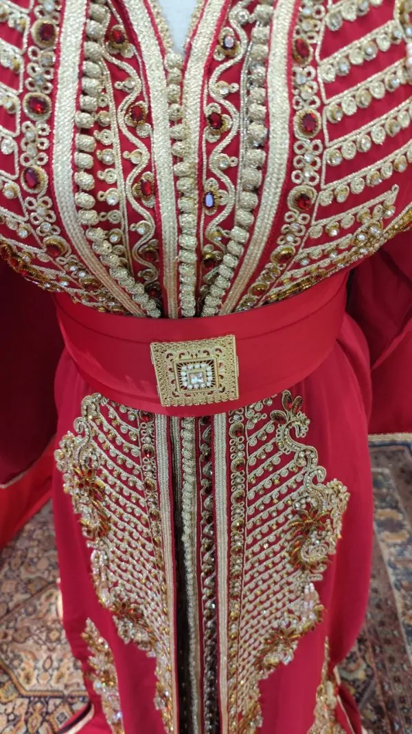قفطان مغربي جديد - تقشيطة قطعتين — photo 3