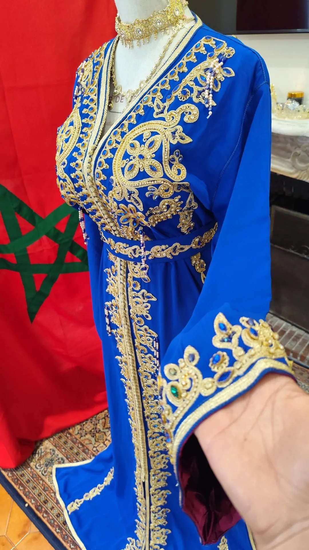 caftan marocain neuf doublé – Image 9
