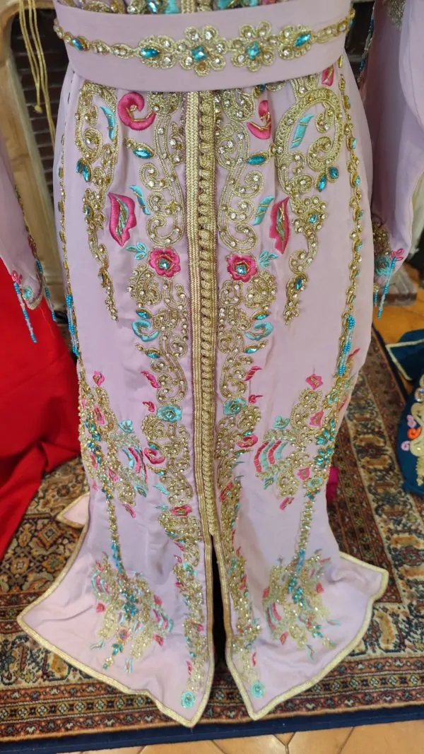 قفطان مغربي جديد مبطن مع حزام — photo 16