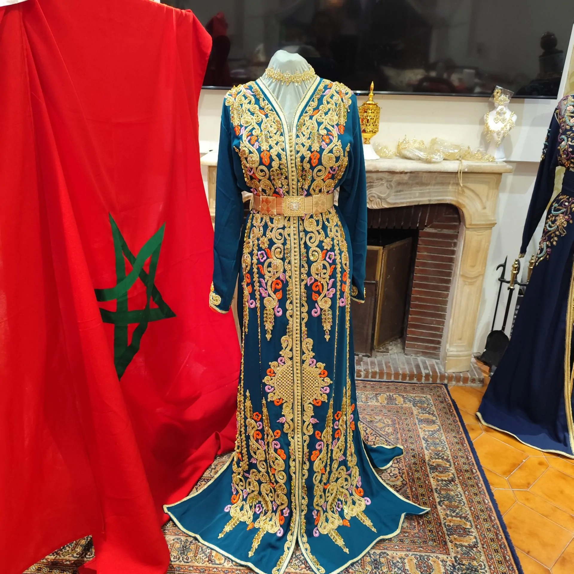 caftan marocain neuf doublé