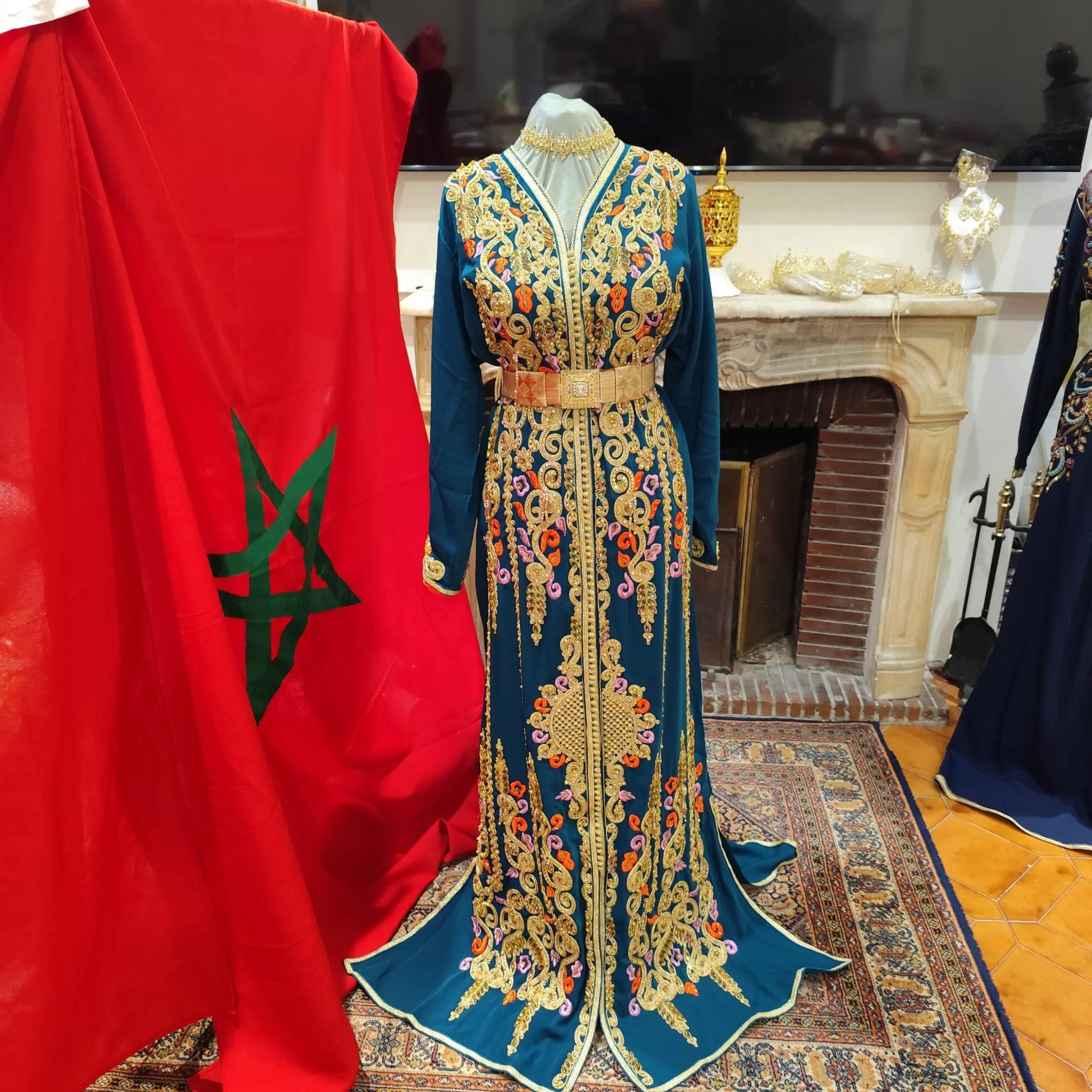 caftan marocain neuf doublé – Image 8