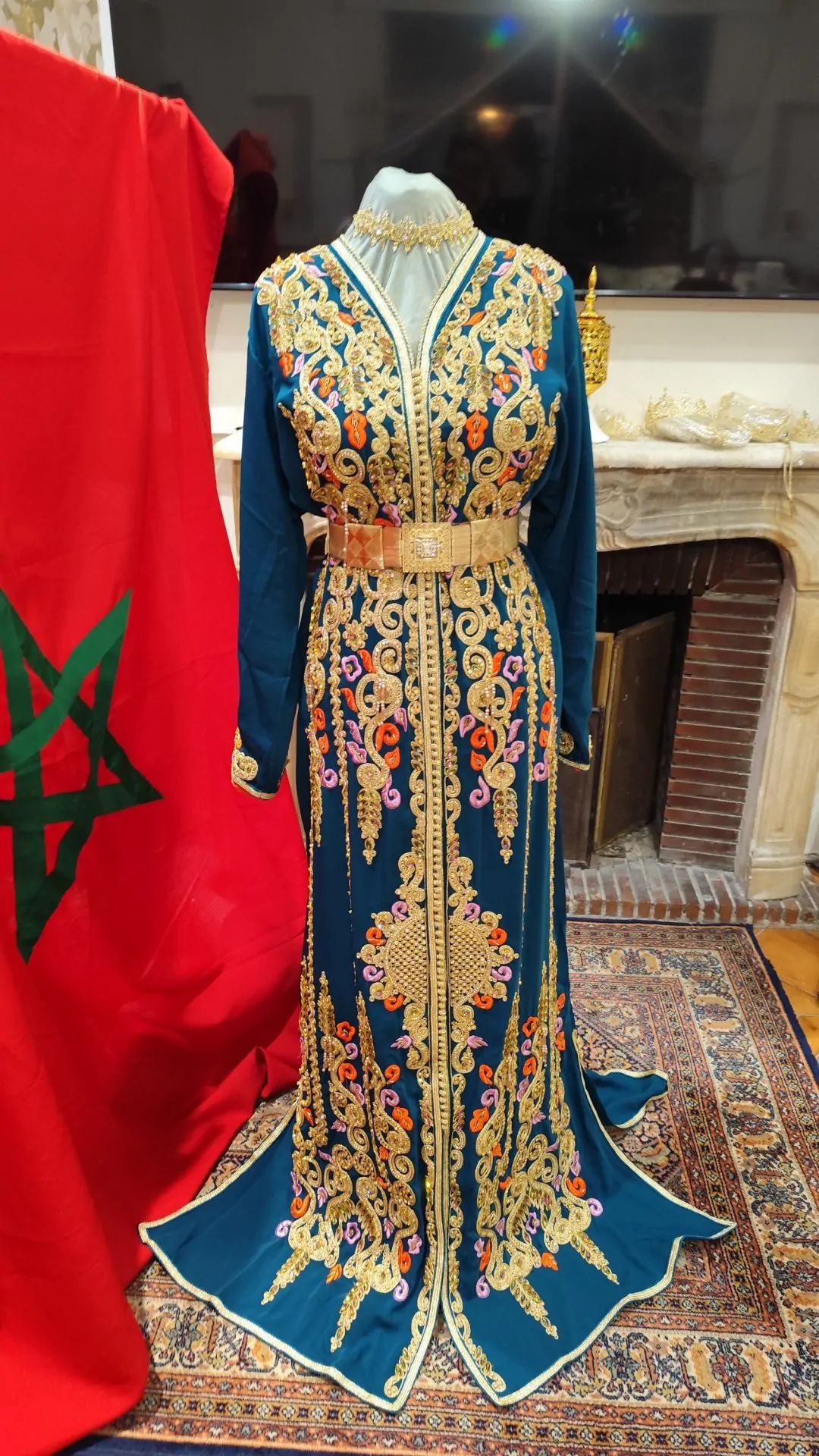 caftan marocain neuf doublé – Image 9