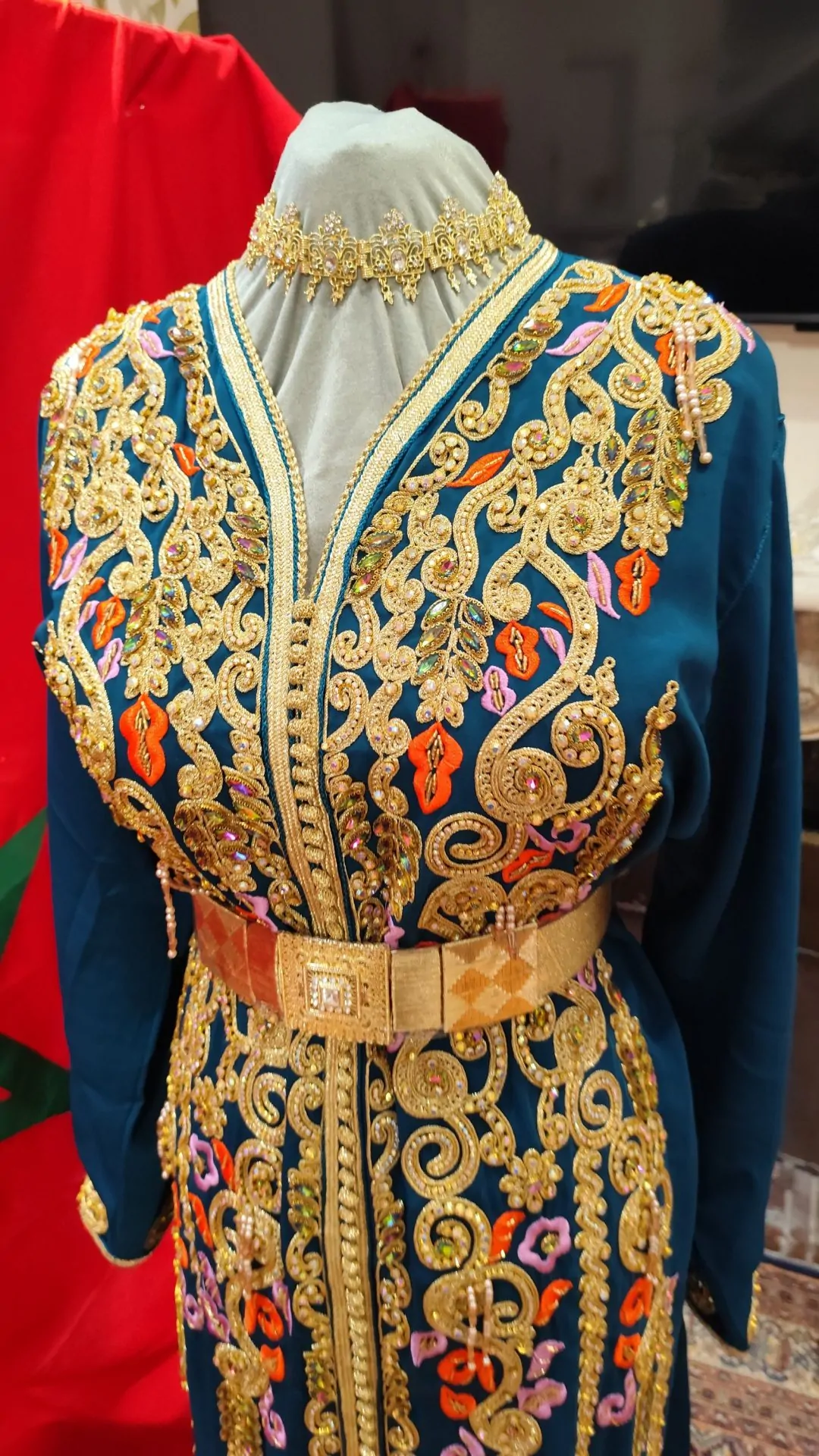 caftan marocain neuf doublé – Image 7