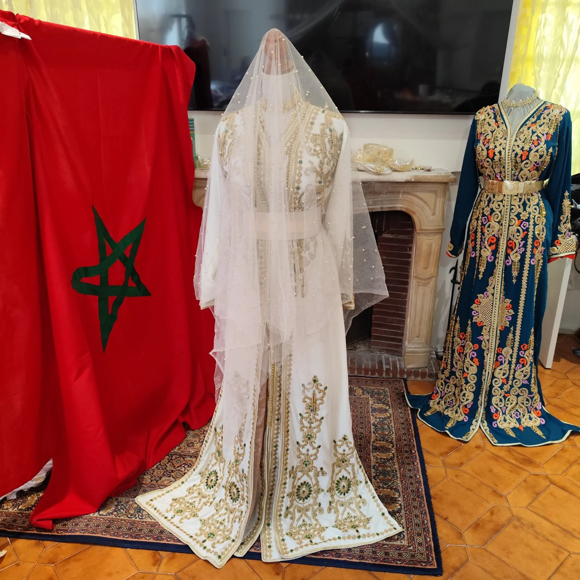 voile mariée neuf 2m