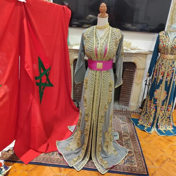 caftan marocain neuf avec doublure - Takchita deux pièces — photo 10