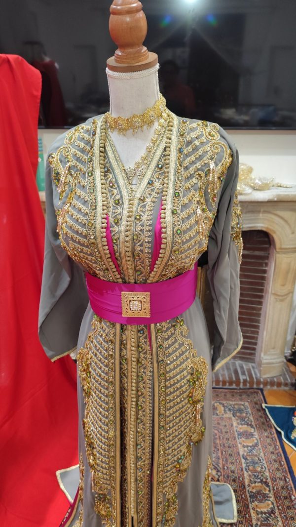 caftan marocain neuf avec doublure - Takchita deux pièces — photo 7