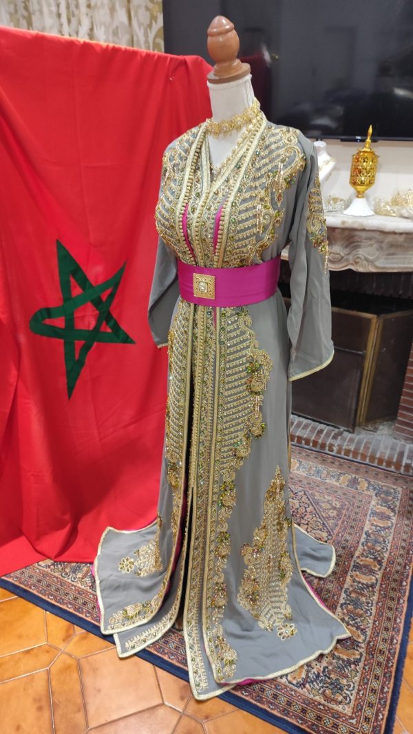 caftan marocain neuf avec doublure - Takchita deux pièces — photo 5