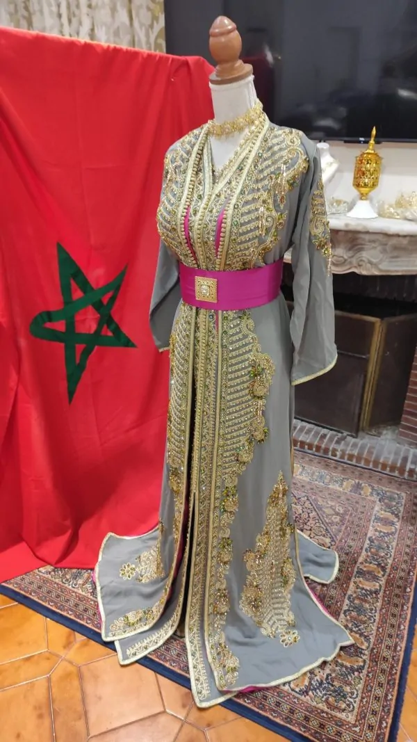 caftan marocain neuf avec doublure - Takchita deux pièces — photo 5