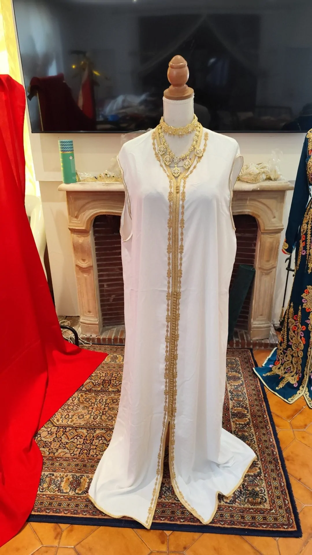caftan marocain neuf - Takchita deux pièces – Image 4