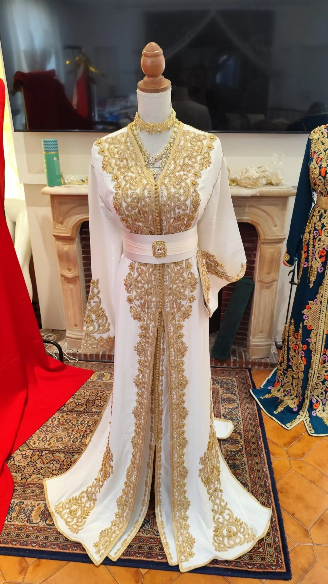 caftan marocain neuf - Takchita deux pièces – Image 7