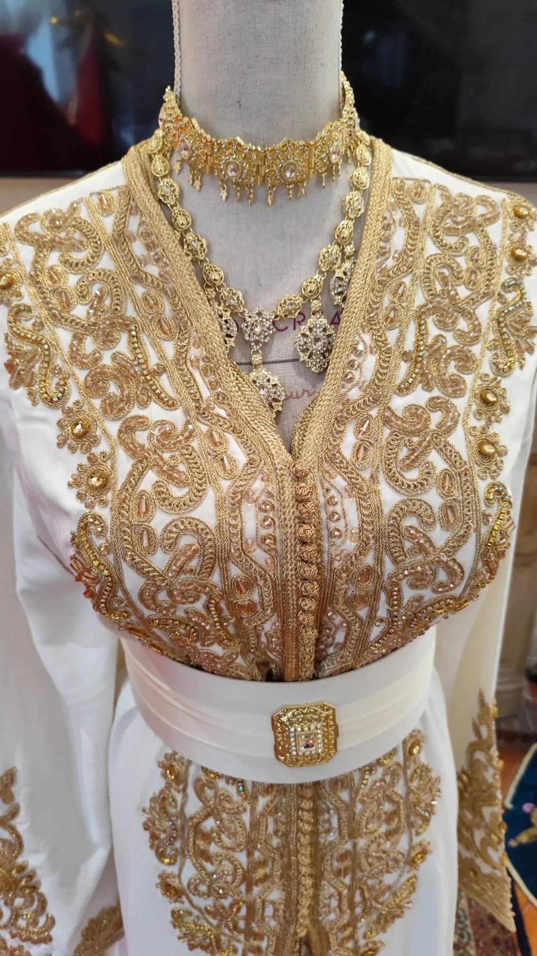 caftan marocain neuf - Takchita deux pièces – Image 5