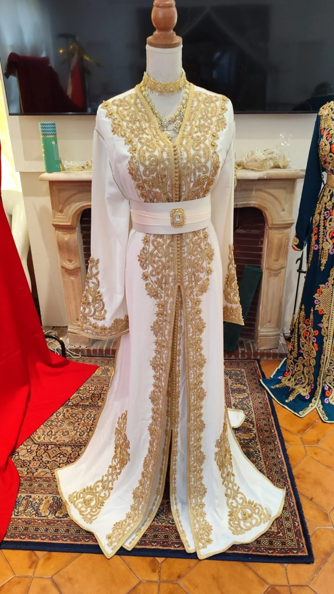 caftan marocain neuf - Takchita deux pièces – Image 2