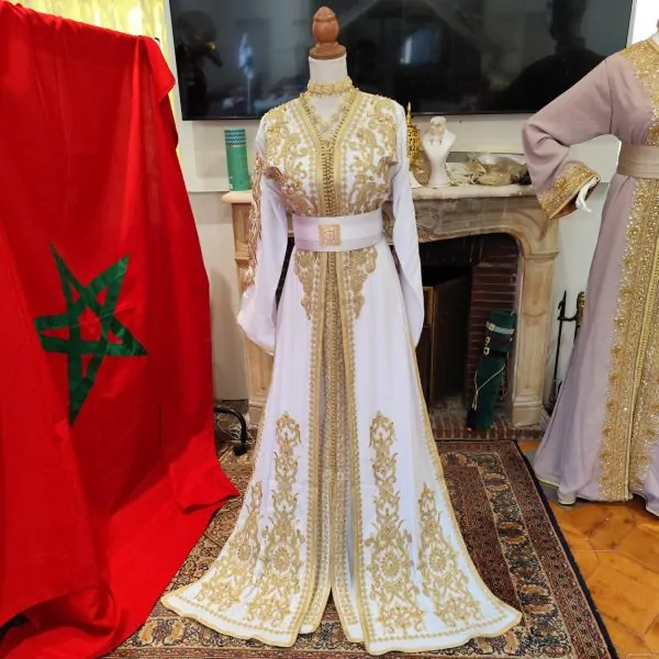 caftan marocain neuf - Takchita deux pièces