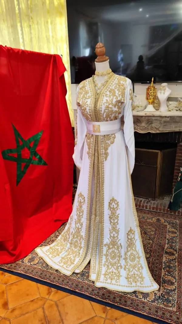 caftan marocain neuf - Takchita deux pièces — photo 6