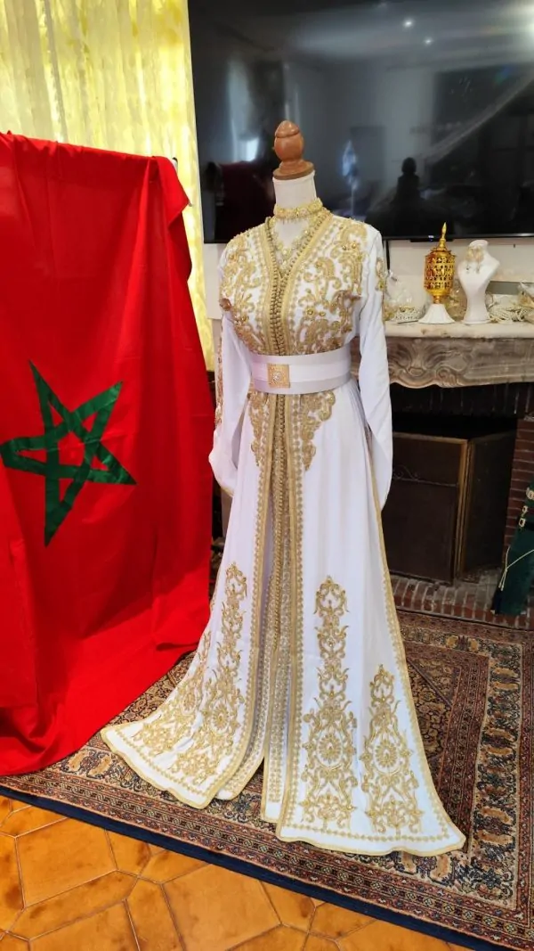 caftan marocain neuf - Takchita deux pièces — photo 9