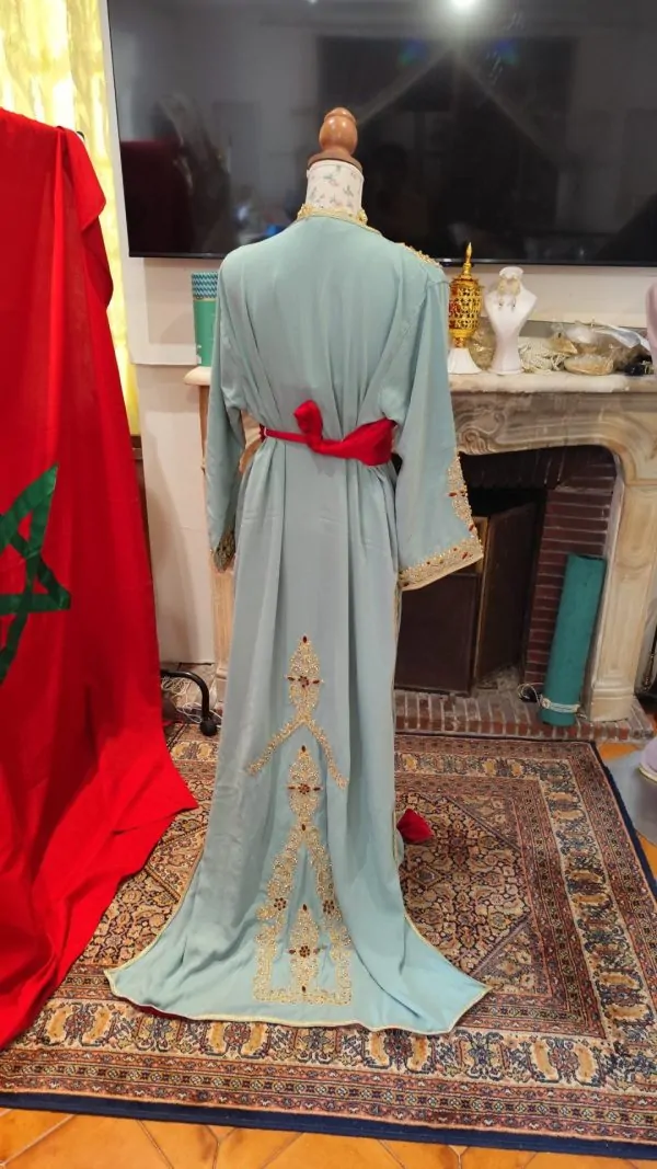 قفطان مغربي جديد مبطن - تقشيطة قطعتين — photo 3
