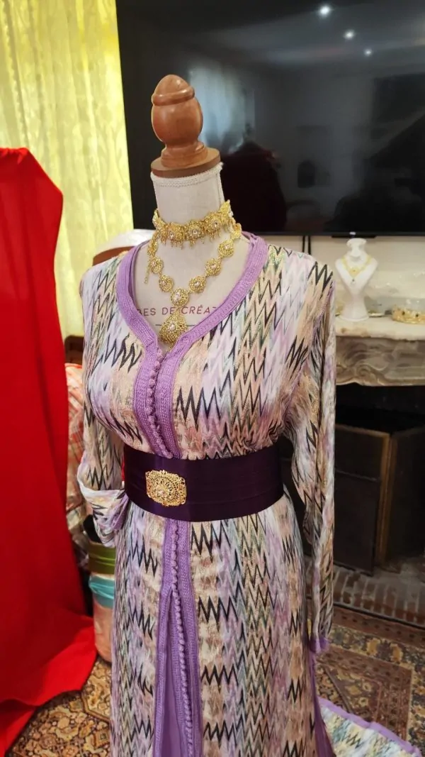 Gebrauchter marokkanischer Kaftan — photo 4