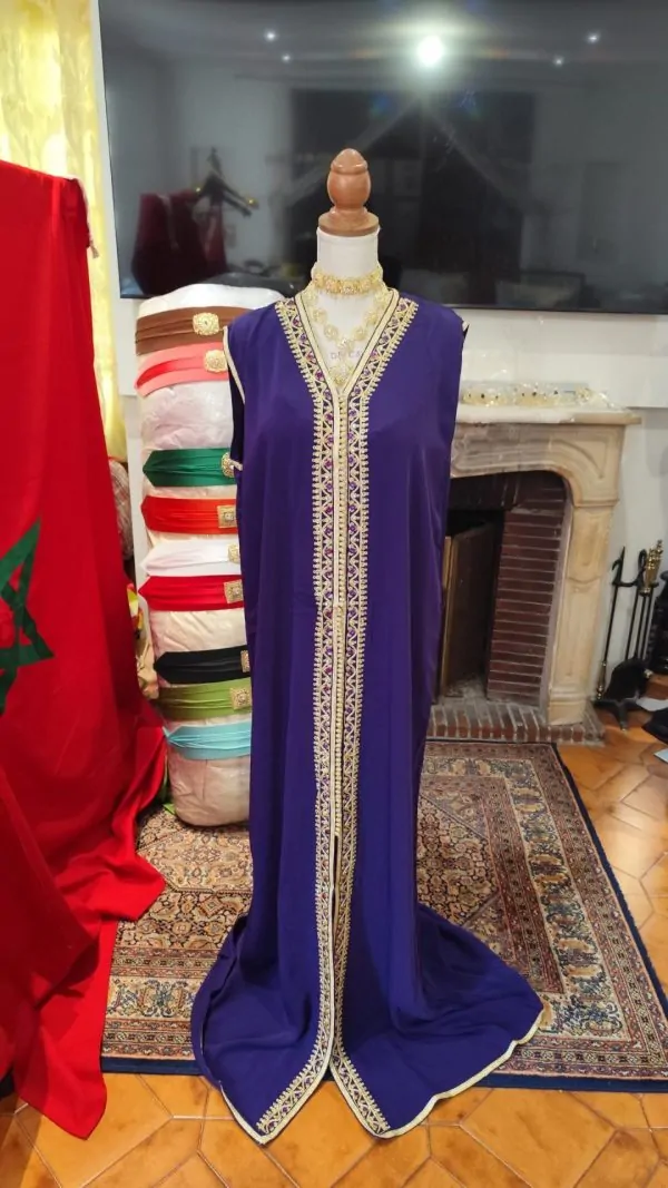 caftan marocain neuf doublé — photo 4