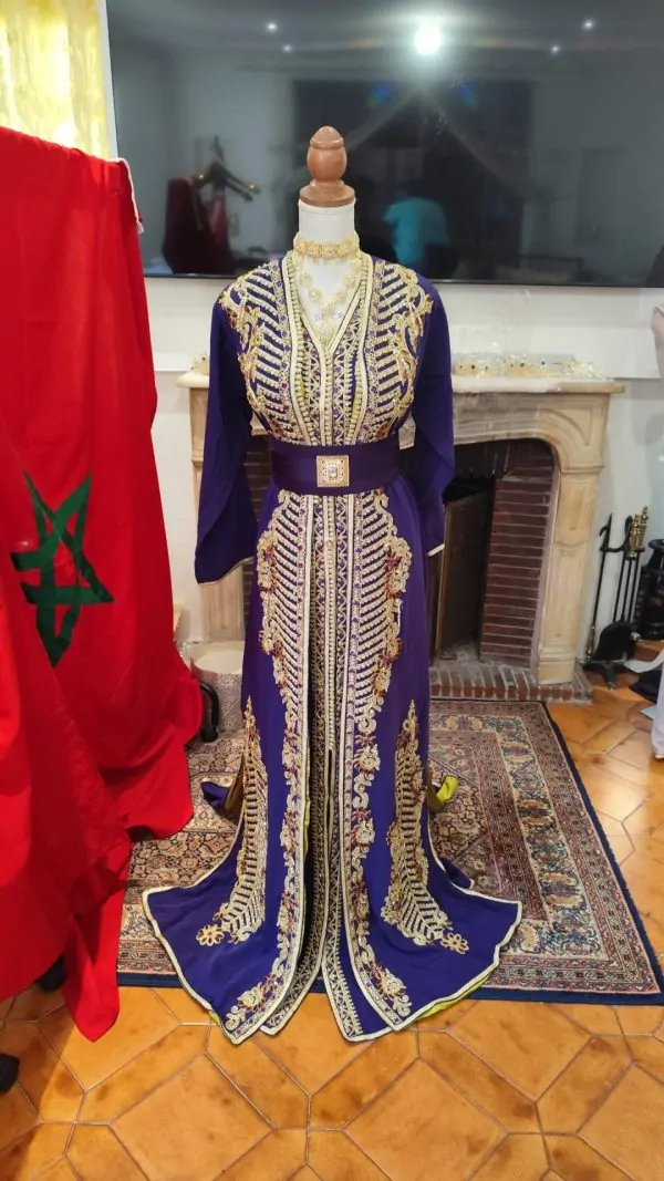 caftan marocain neuf doublé — photo 5