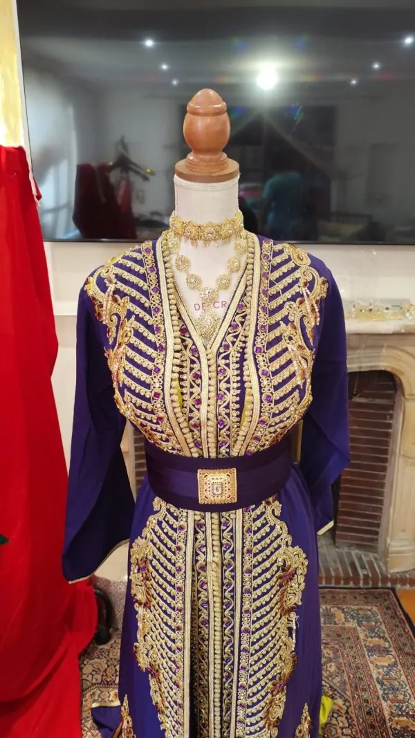 caftan marocain neuf doublé — photo 2