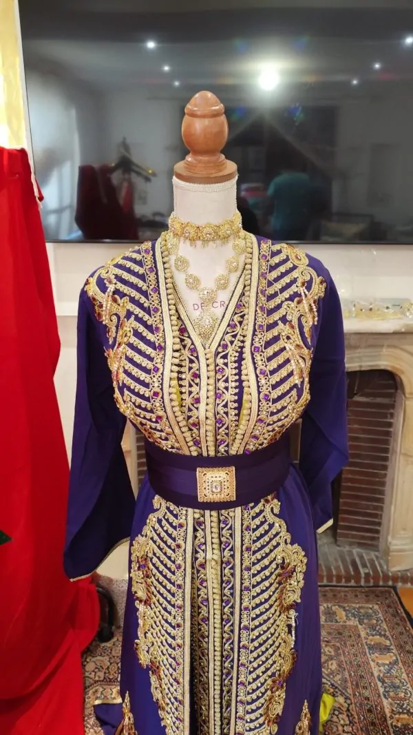 caftan marocain neuf doublé — photo 3