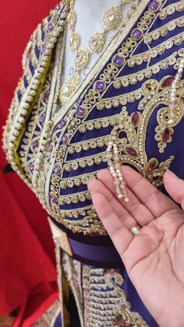 caftan marocain neuf doublé — photo 6