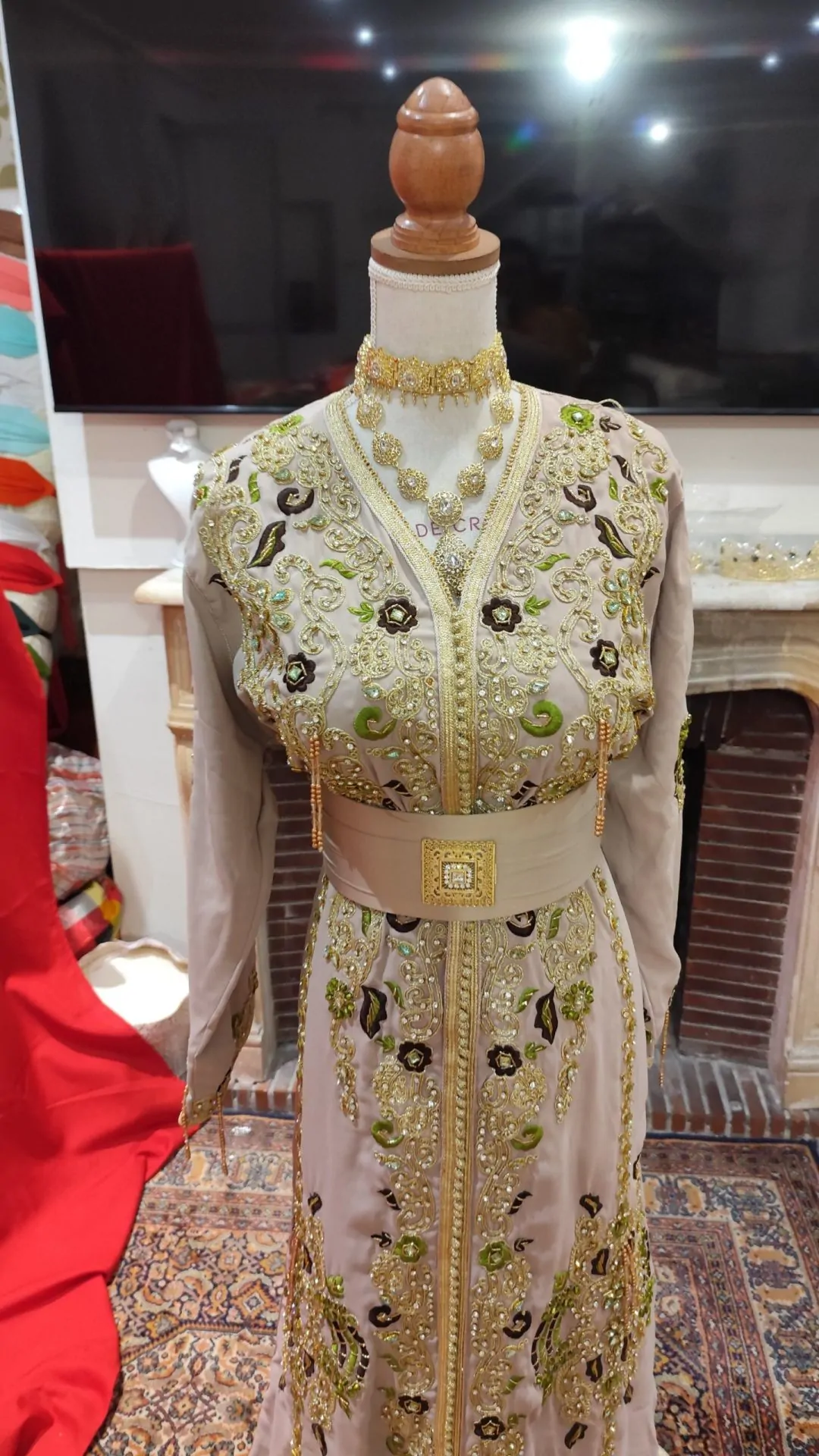 caftan marocain neuf doublé – Image 7