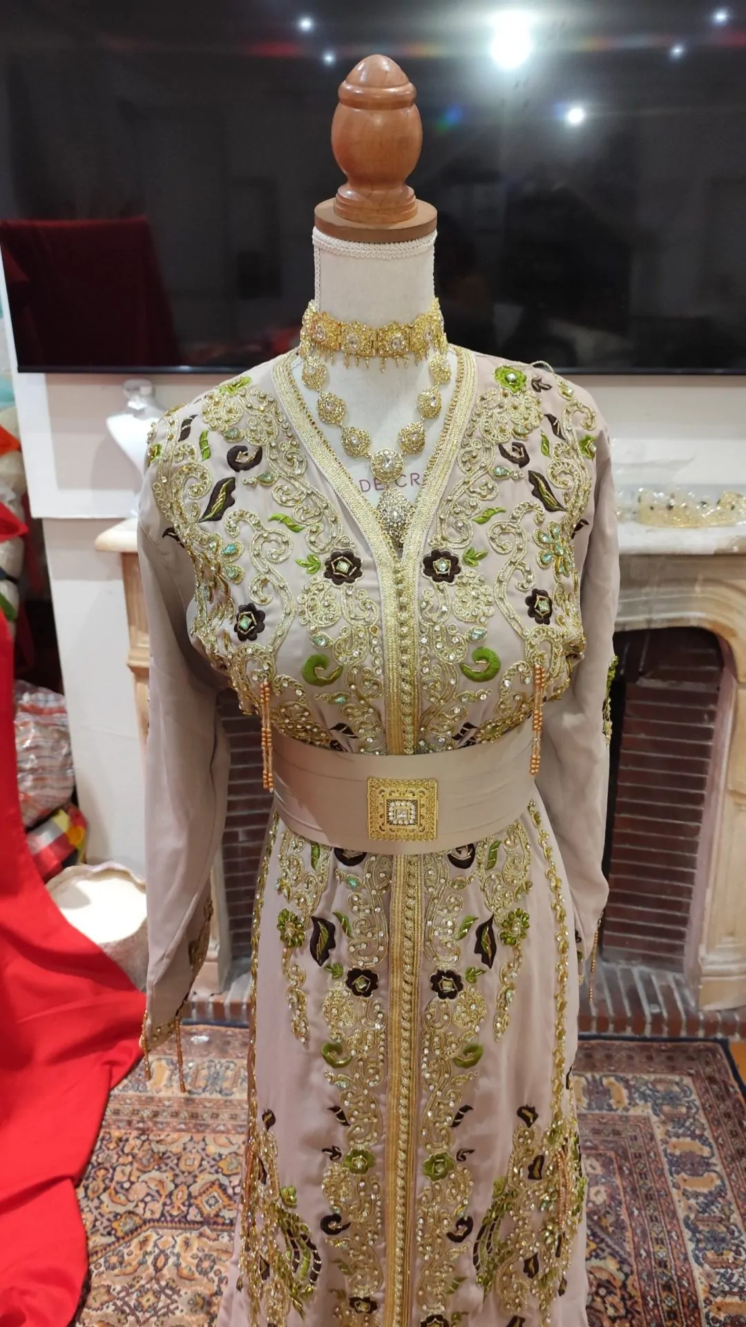 caftan marocain neuf doublé – Image 6