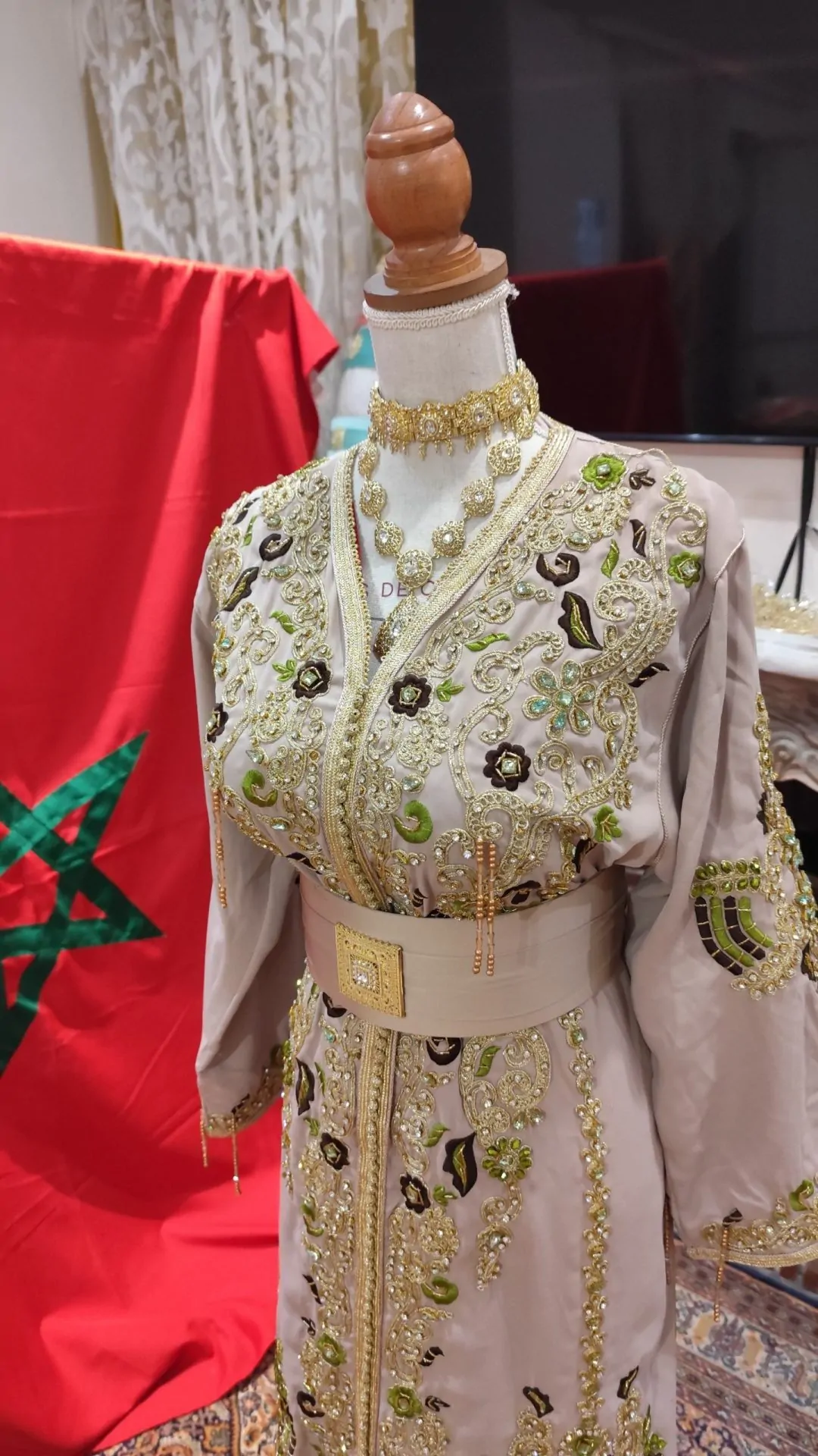 caftan marocain neuf doublé – Image 10