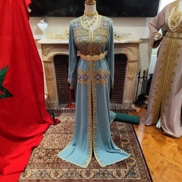 Gebrauchter marokkanischer Kaftan