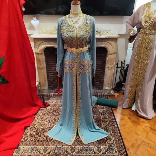 Gebrauchter marokkanischer Kaftan — photo 7