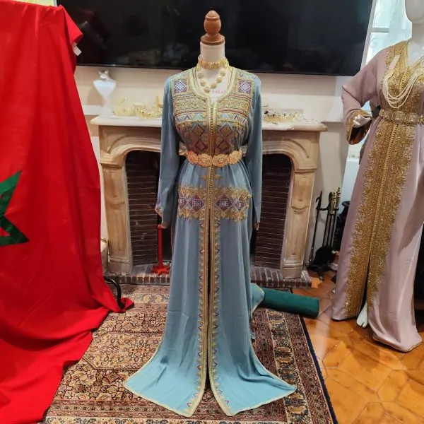 Gebrauchter marokkanischer Kaftan — photo 8