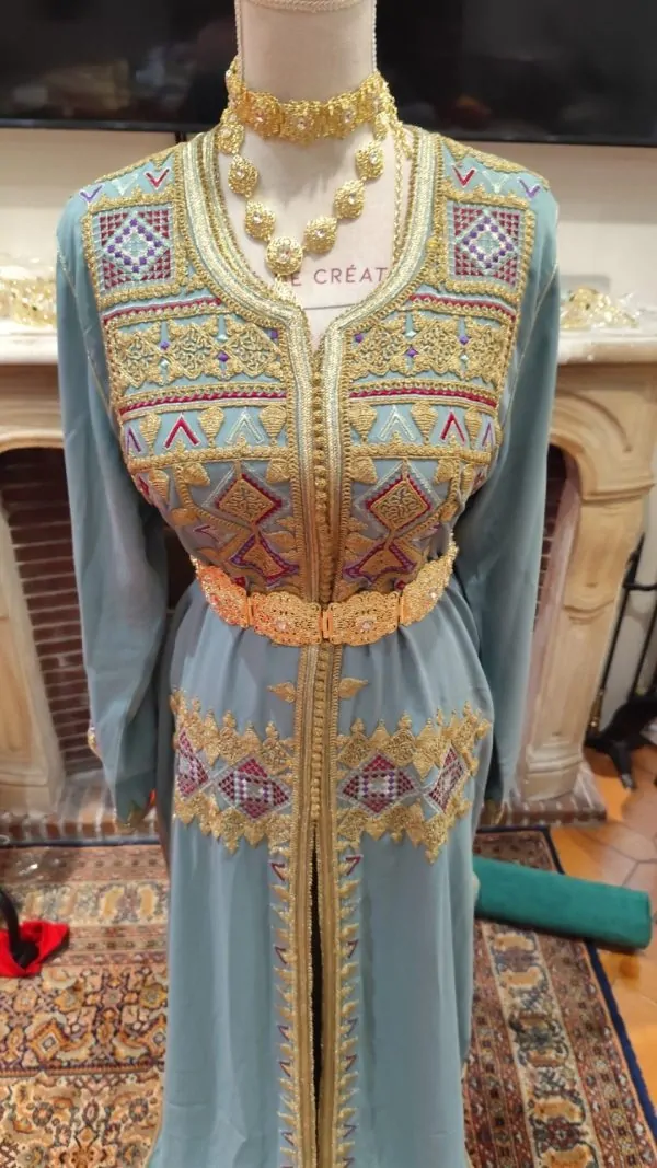 Gebrauchter marokkanischer Kaftan — photo 6