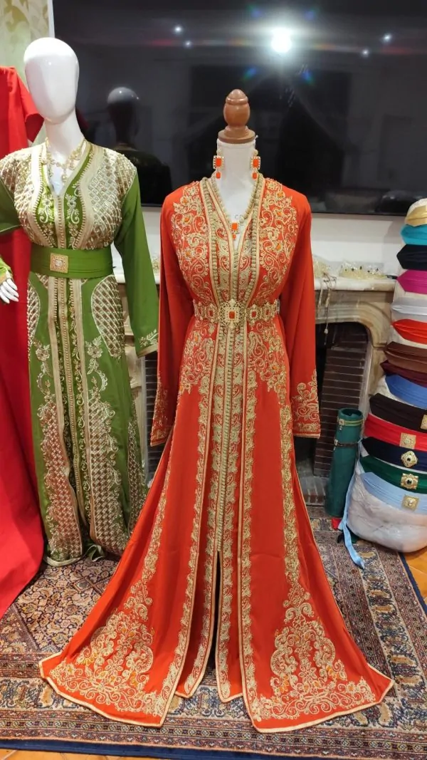 Neuer marokkanischer Kaftan – zweiteilige Takchita — photo 7