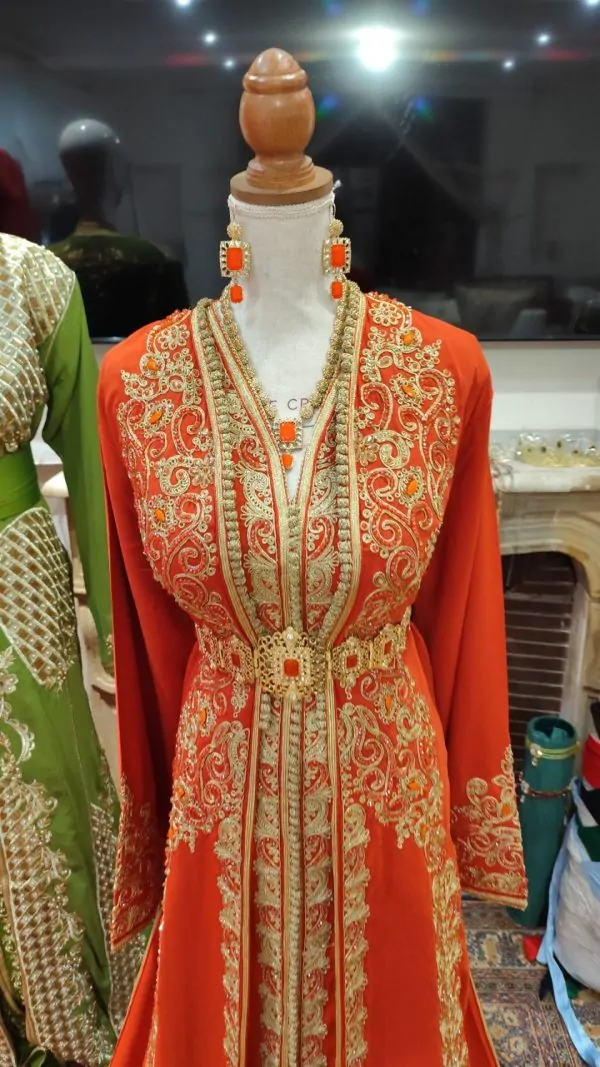 Neuer marokkanischer Kaftan – zweiteilige Takchita — photo 8