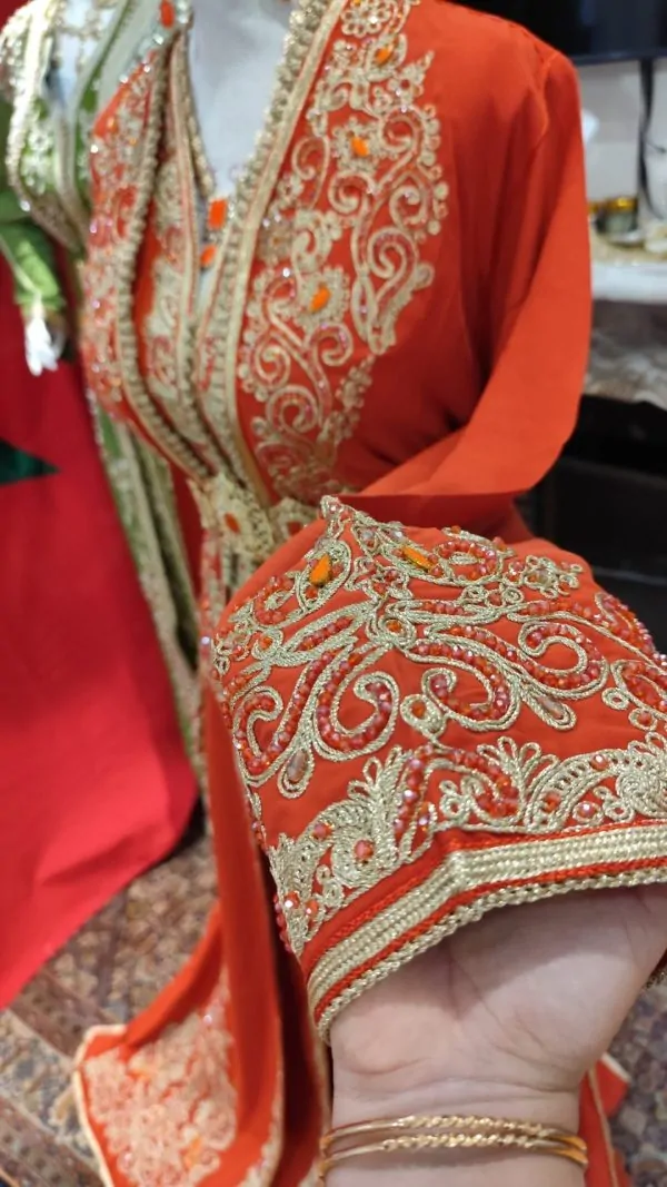 Neuer marokkanischer Kaftan – zweiteilige Takchita — photo 4