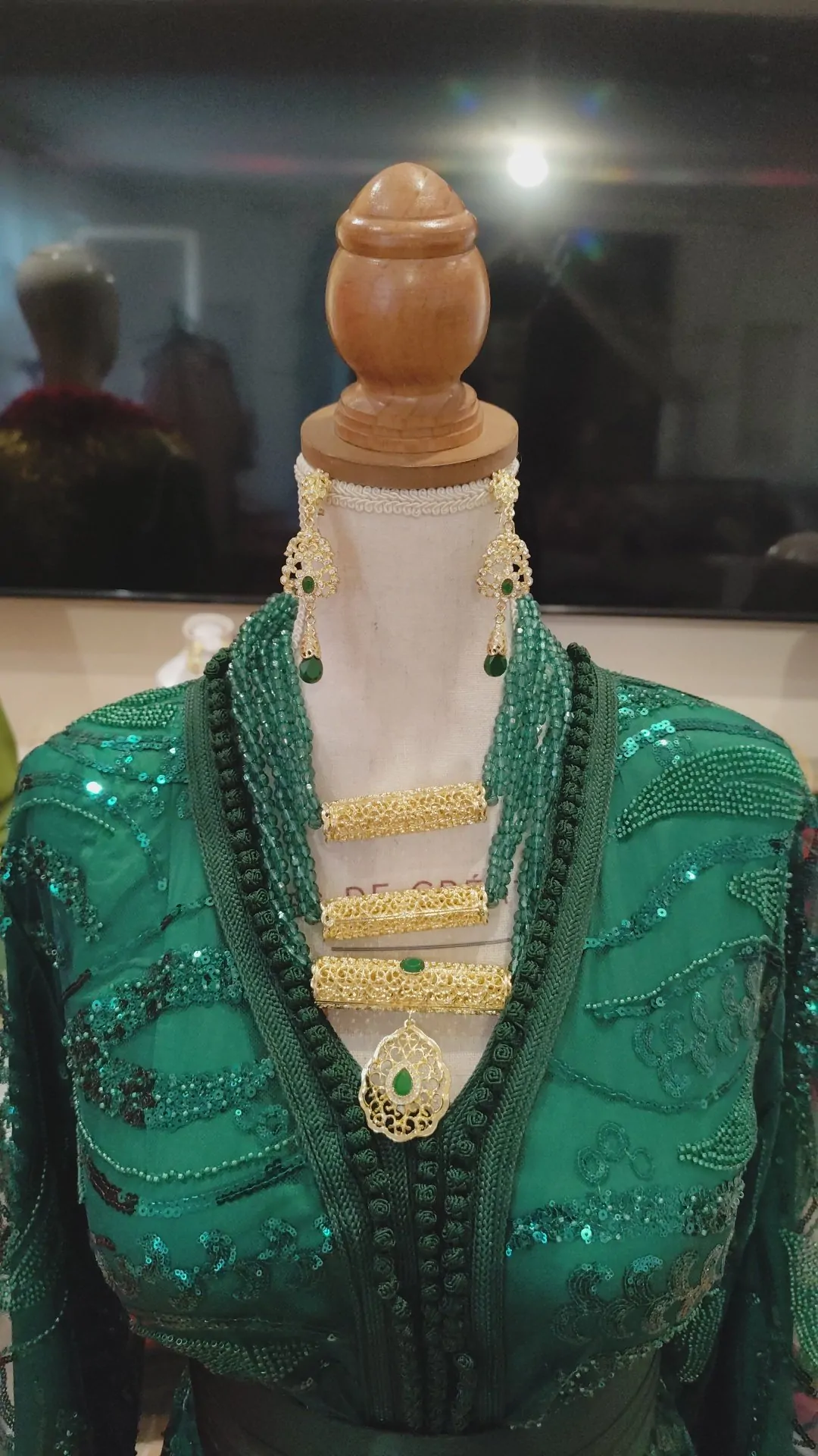 caftan marocain neuf - takchita deux pièces – Image 3