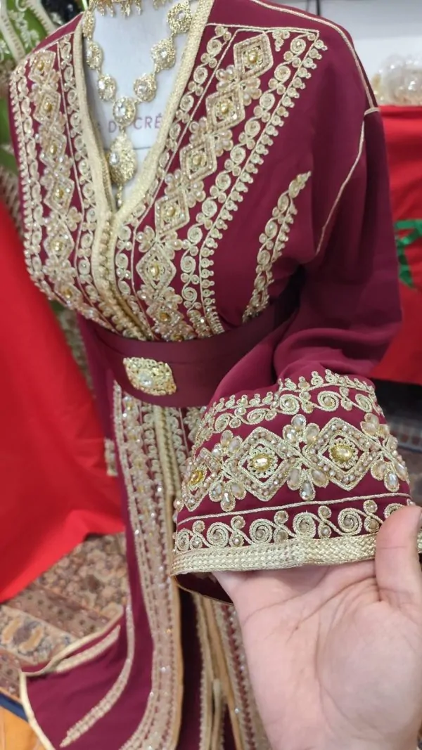 Neuer marokkanischer Kaftan, große Größe — photo 4
