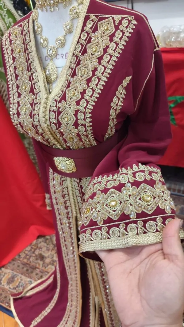 Neuer marokkanischer Kaftan, große Größe — photo 5