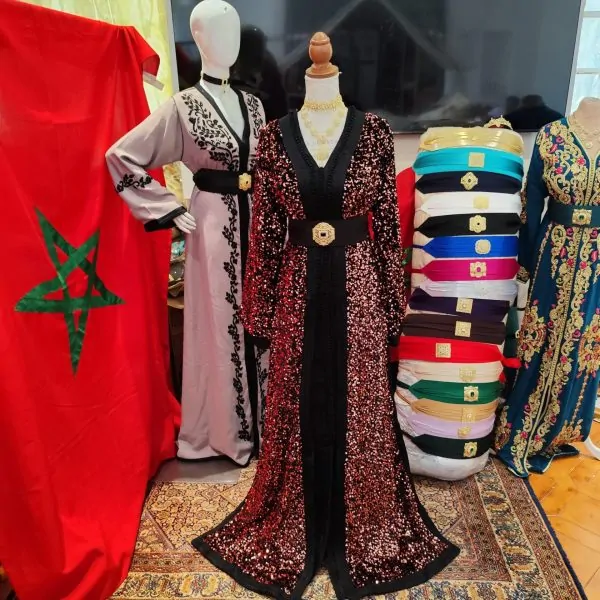 caftan marocain neuf doublé grand taille — photo 11